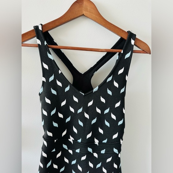 Zara | Jacquard Pinafore Dress stretch - Picture 5 of 9